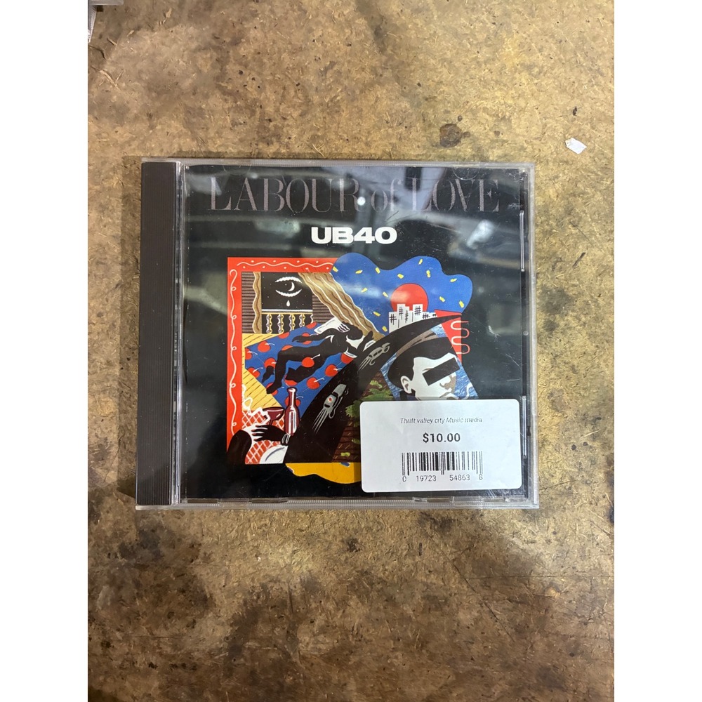 UB40 Labour of Love CD 1983 Reggae Pop Red Red Wine A&M Records CD4980 DIDX195